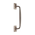 M Marcus Heritage Brass Cranked Design Face Fixing Pull Handle 310mm length